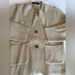 UGG Cream Textured Jacket